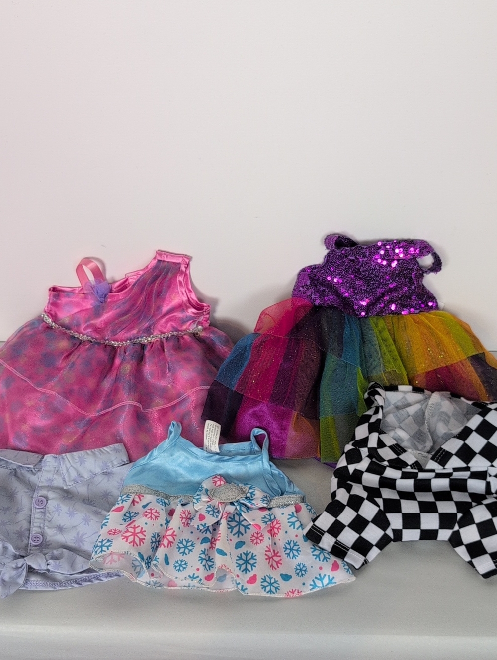 Lot of 5 Build-A-Bear Clothing Pieces